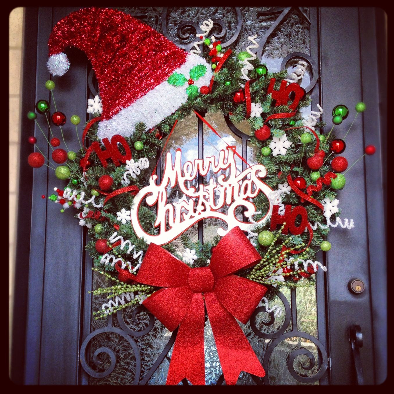 DIY Christmas Wreath Pinterest
 Homemade Christmas decorations Holiday
