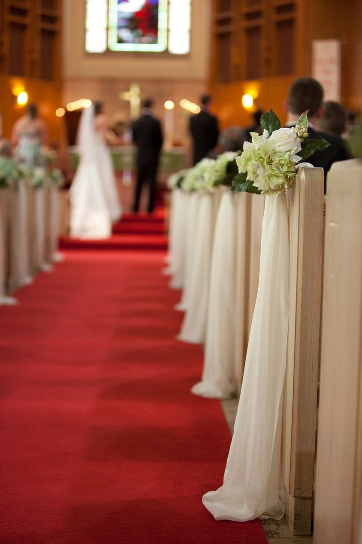 DIY Church Wedding Decorations
 diy church pew decorations Google Search