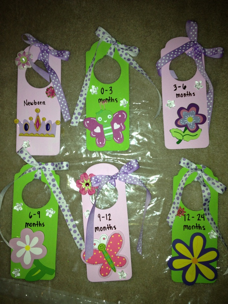 DIY Closet Dividers For Baby Clothes
 Top 25 ideas about Diy baby closet dividers on Pinterest