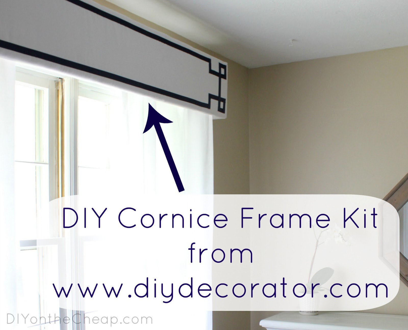 DIY Cornice Kit
 New Window Treatments DIY Cornice Frame Kit Review