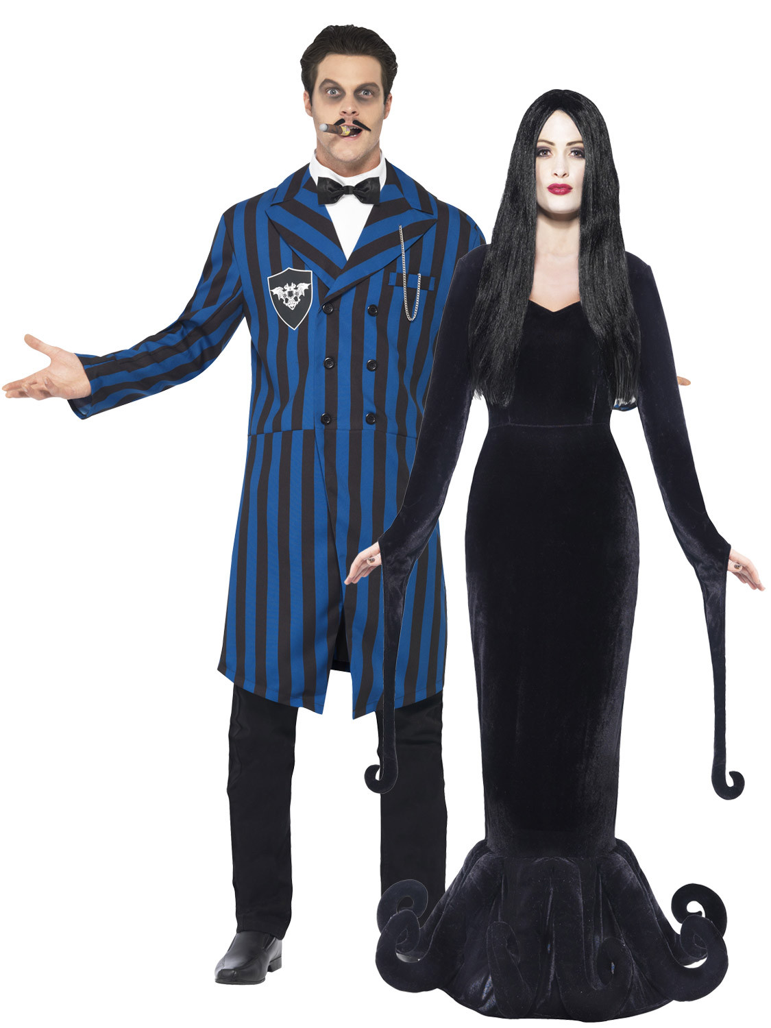 DIY Costumes Ideas For Adults
 Mens La s Gomez Morticia Couples Costume Adult Halloween
