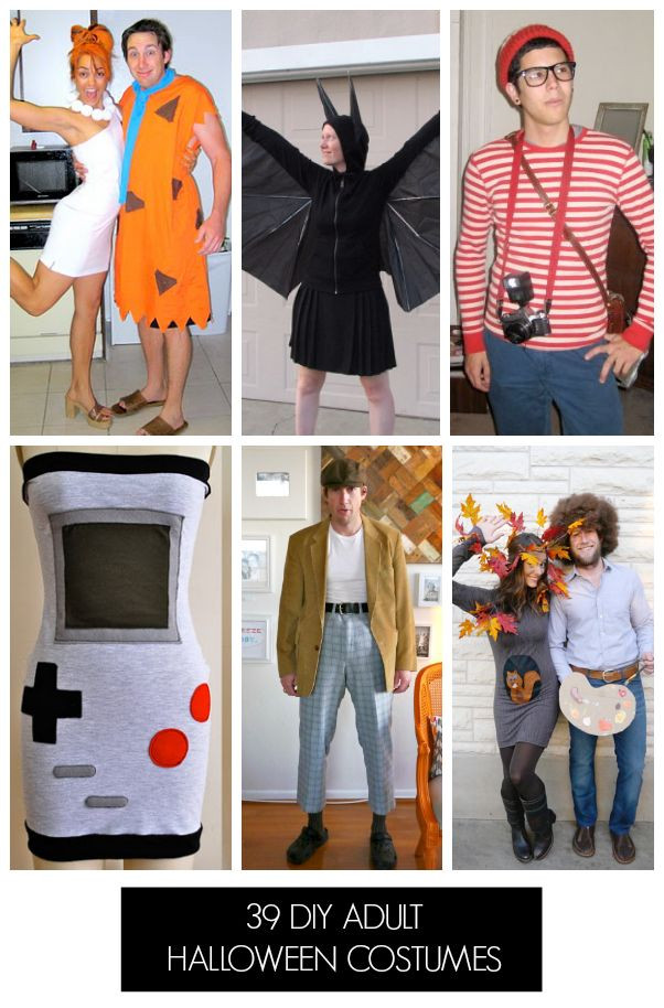 DIY Costumes Ideas For Adults
 19 easy DIY adult costumes