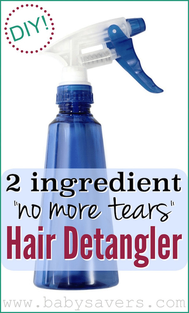 DIY Curly Hair Products
 DIY Homemade Hair Detangler A Tear Free Recipe