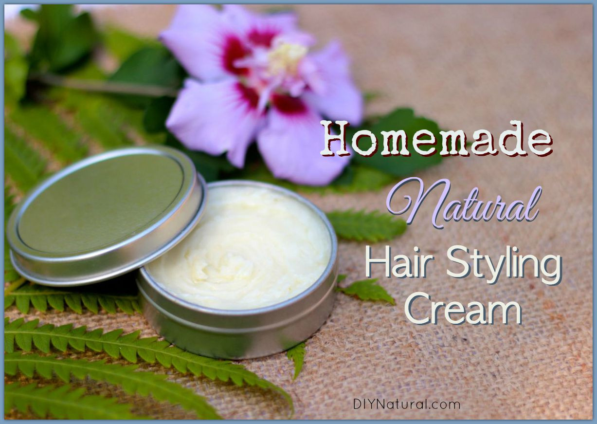 DIY Curly Hair Products
 Homemade Hair Cream A Nourishing Natural Styling Product