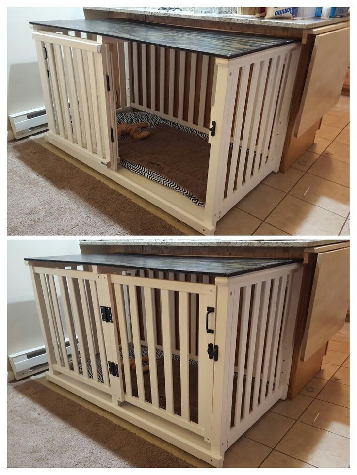 DIY Dog Crate Furniture
 Decorative Dog Kennels Home Ideas