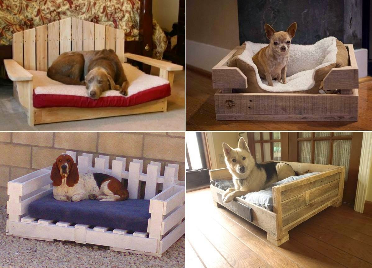 DIY Dog Furniture
 Ideas & Products DIY Pallet Dog Bed