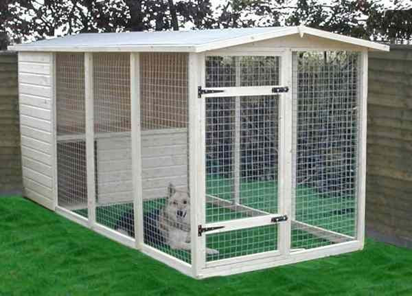 DIY Dog Pen Outdoor
 homemade outdoor dog kennels