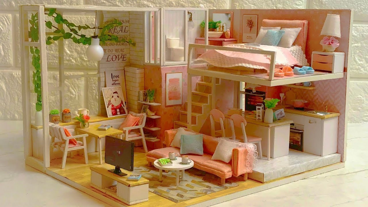 DIY Doll House Kits
 DIY Miniature Dollhouse Kit Tranquil Life