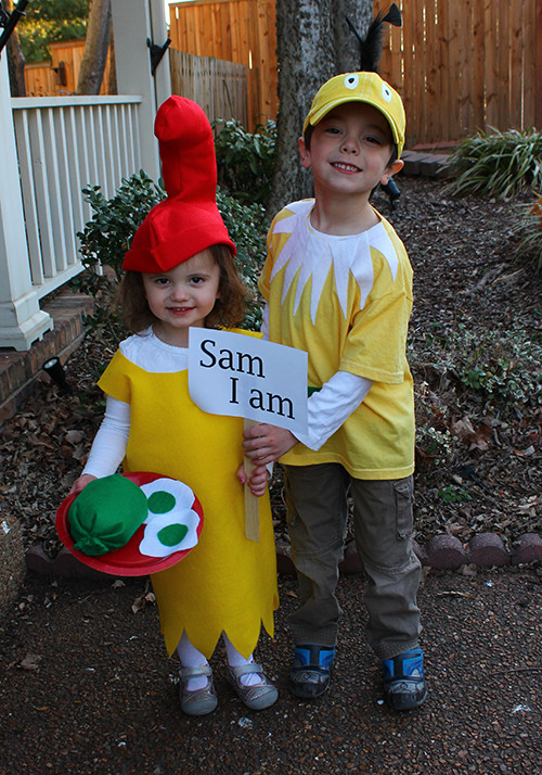 DIY Dr Seuss Costumes
 Easy Sam I Am Costume Tutorial The Mom Creative