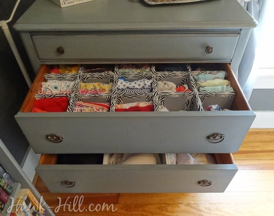 DIY Dresser Drawer Organizer
 "How to Make Durable Drawer Dividers for Pennies" by Hawk