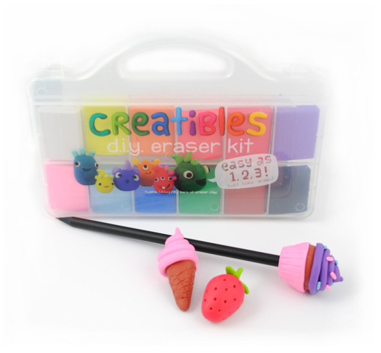 DIY Eraser Kit
 Creatible DIY Erasers Kit kiddywampus