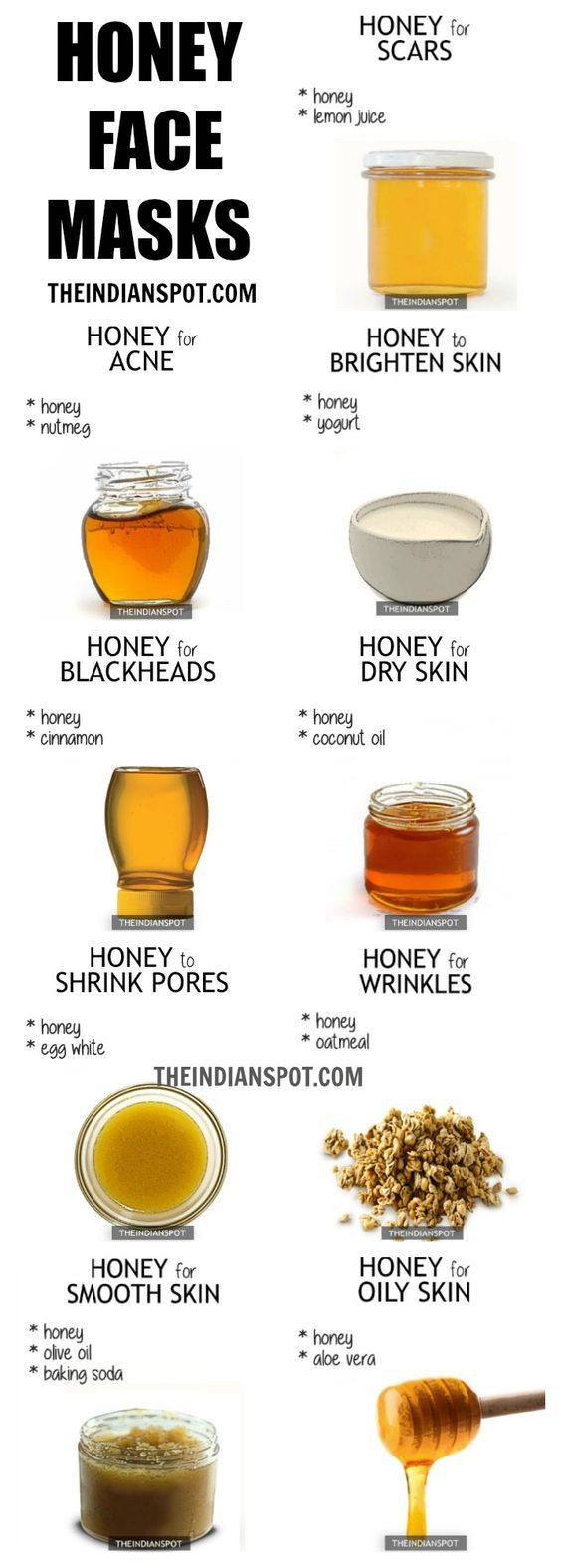 DIY Face Mask With Honey
 10 Simple Honey Face Masks for every skin problems
