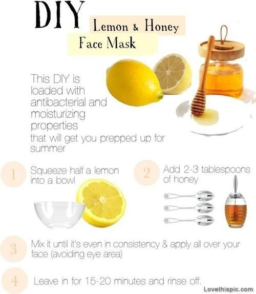 DIY Face Mask With Honey
 1000 images about DIY Face Masks Toners & Serums on
