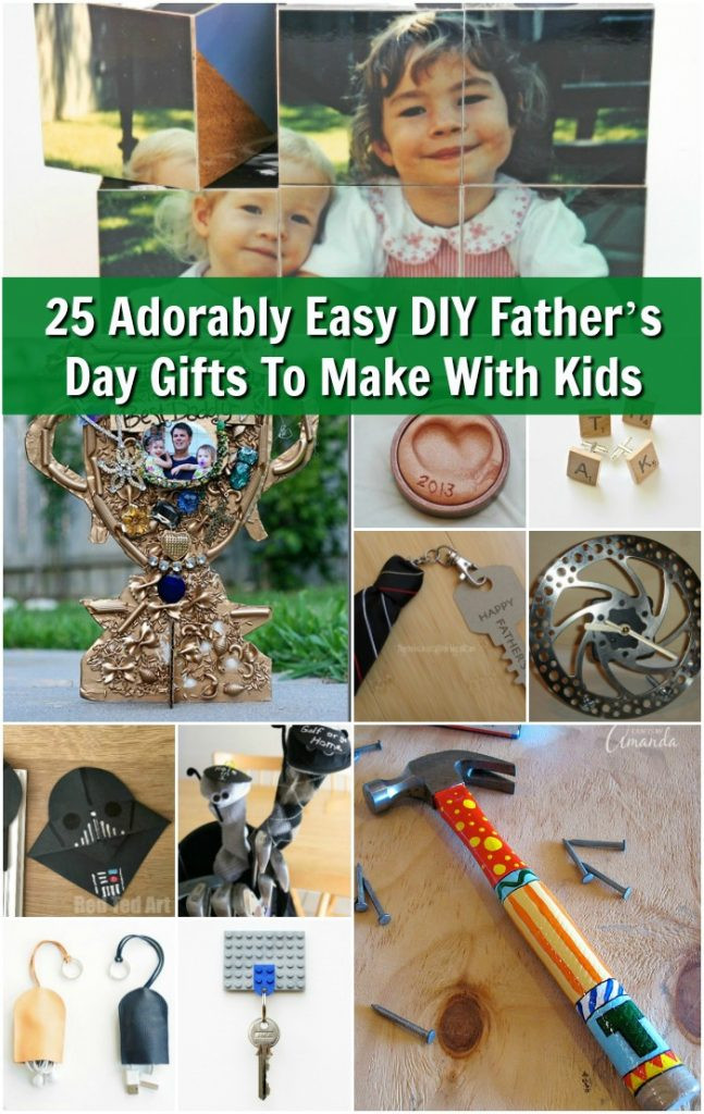 DIY Father'S Day Gifts From Toddler
 25 Adorably Easy DIY Father’s Day Gifts To Make With Your