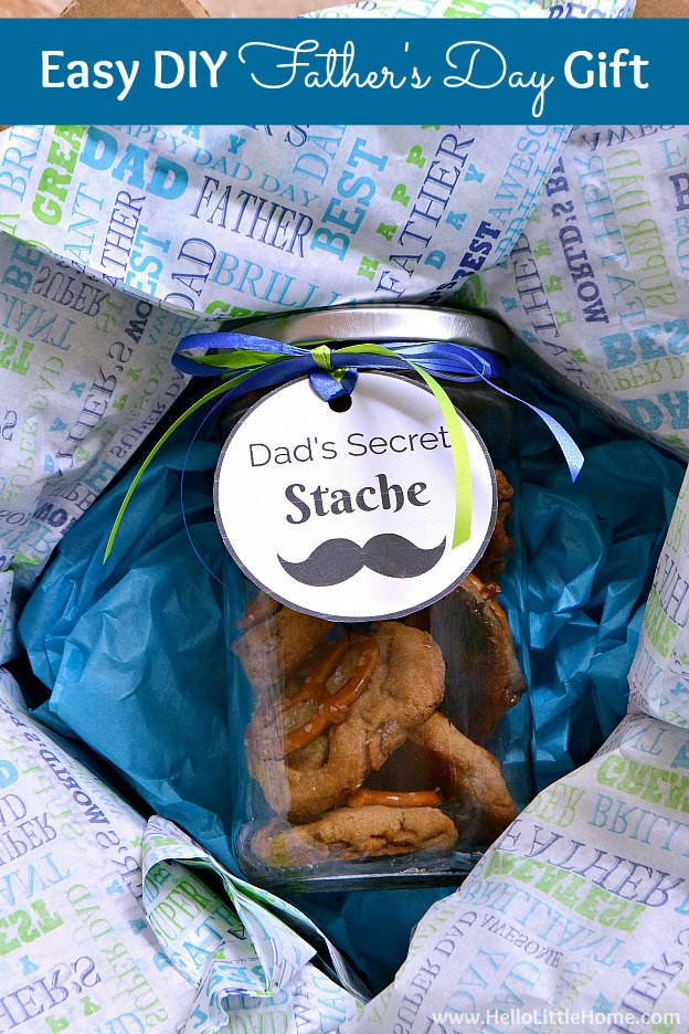 DIY Father'S Day Gifts From Toddler
 Easy DIY Father s Day Gift Idea Dad s Secret Stache