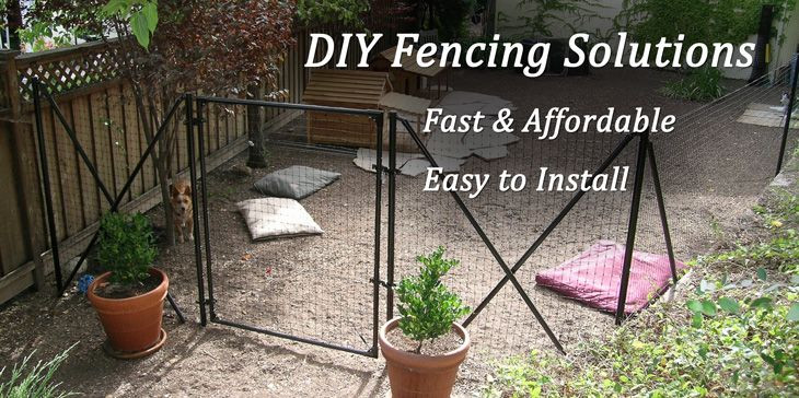 DIY Fencing For Dogs
 Dog Fence Benner s best Friend Fence