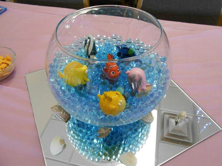 DIY Finding Nemo Decorations
 Easy centerpieces for Finding Nemo Baby Shower in 2019