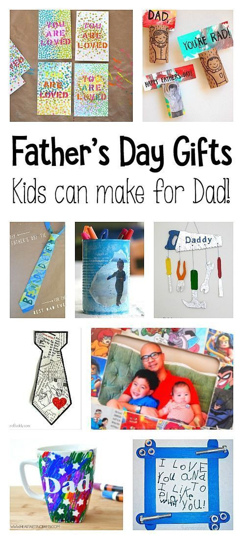 Diy First Father'S Day Gift Ideas
 Father s Day Homemade Gifts for Kids to Make