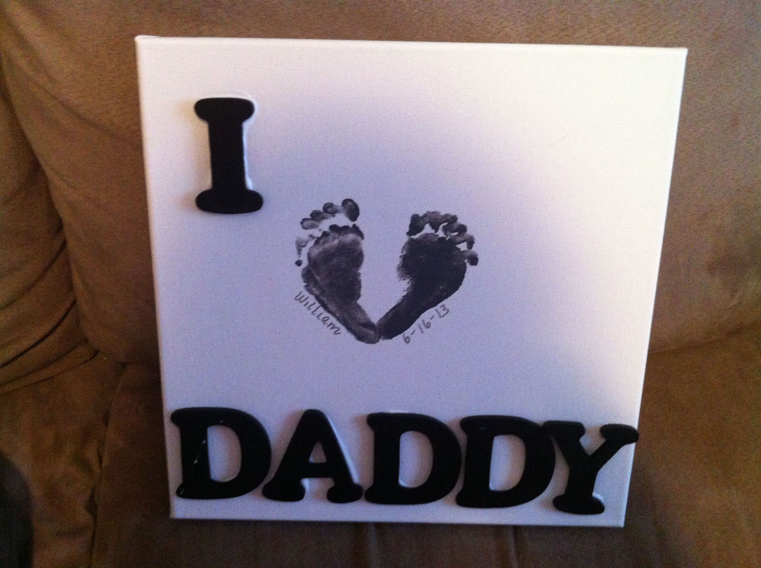 Diy First Father'S Day Gift Ideas
 First Father s Day Gift cute