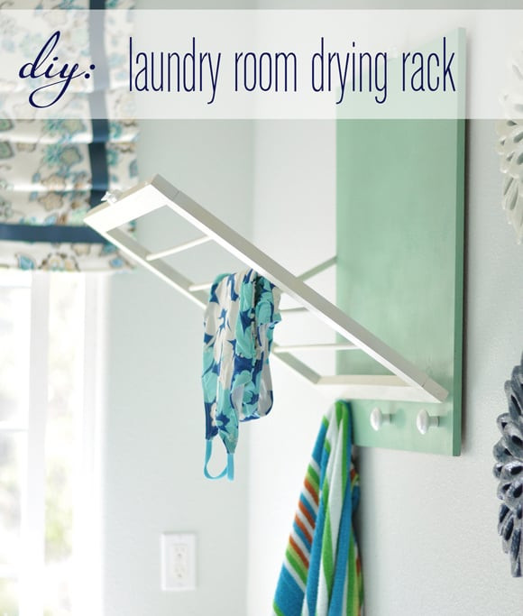 DIY Folding Drying Rack
 23 Awesome Tips For Organizing Your Laundry Room