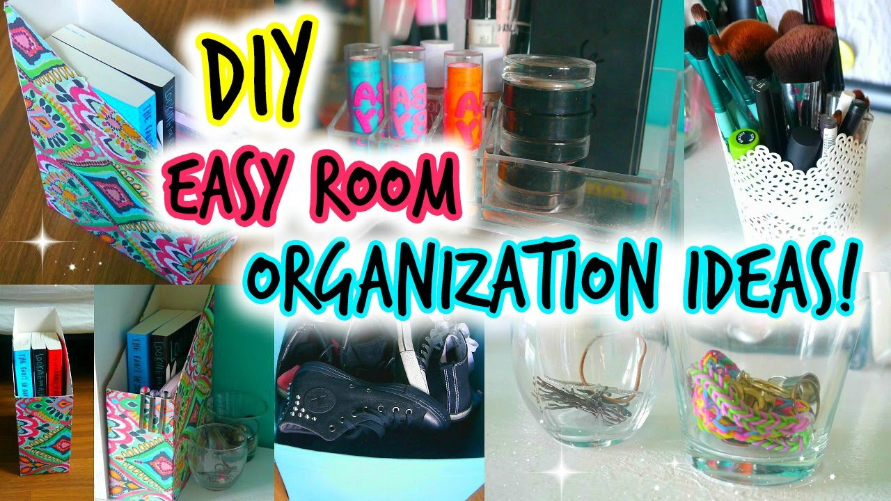 DIY For Room Organization
 DIY Easy Room Organization Ideas ♡