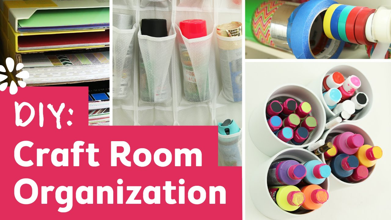 DIY For Room Organization
 DIY Craft Room Organization Ideas