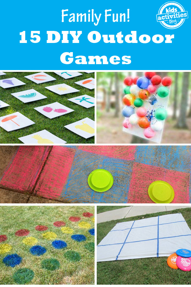 DIY Games For Kids
 15 Outdoor Games that are Fun for the Whole Family