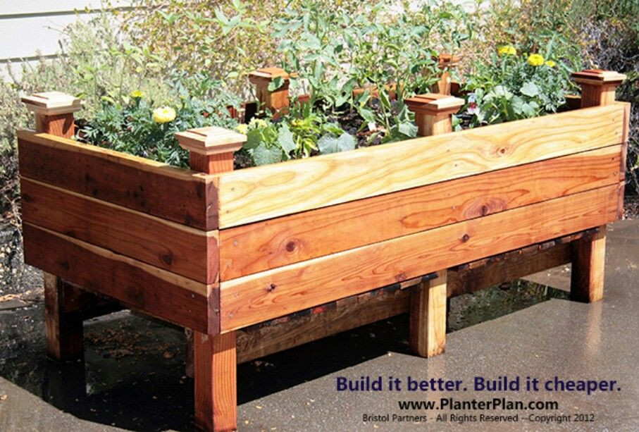 DIY Garden Planter Boxes
 Project Working Choice Diy planter boxes for ve ables