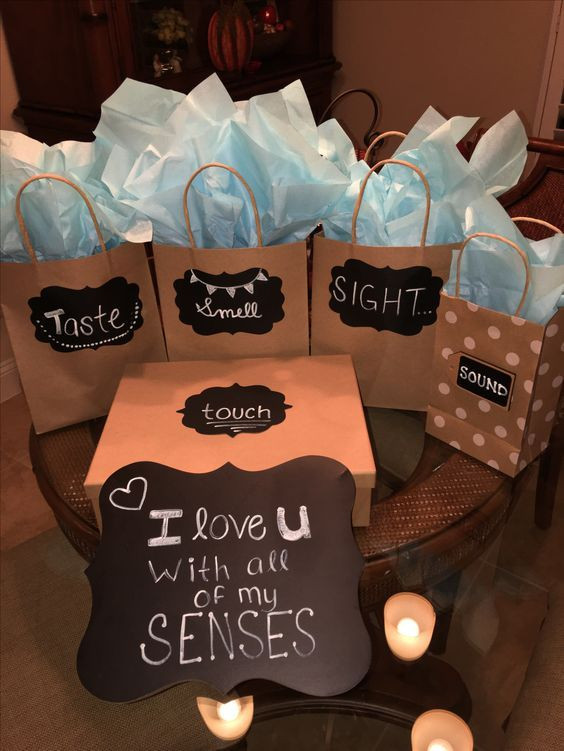 Diy Gift Ideas Boyfriend
 5 Senses