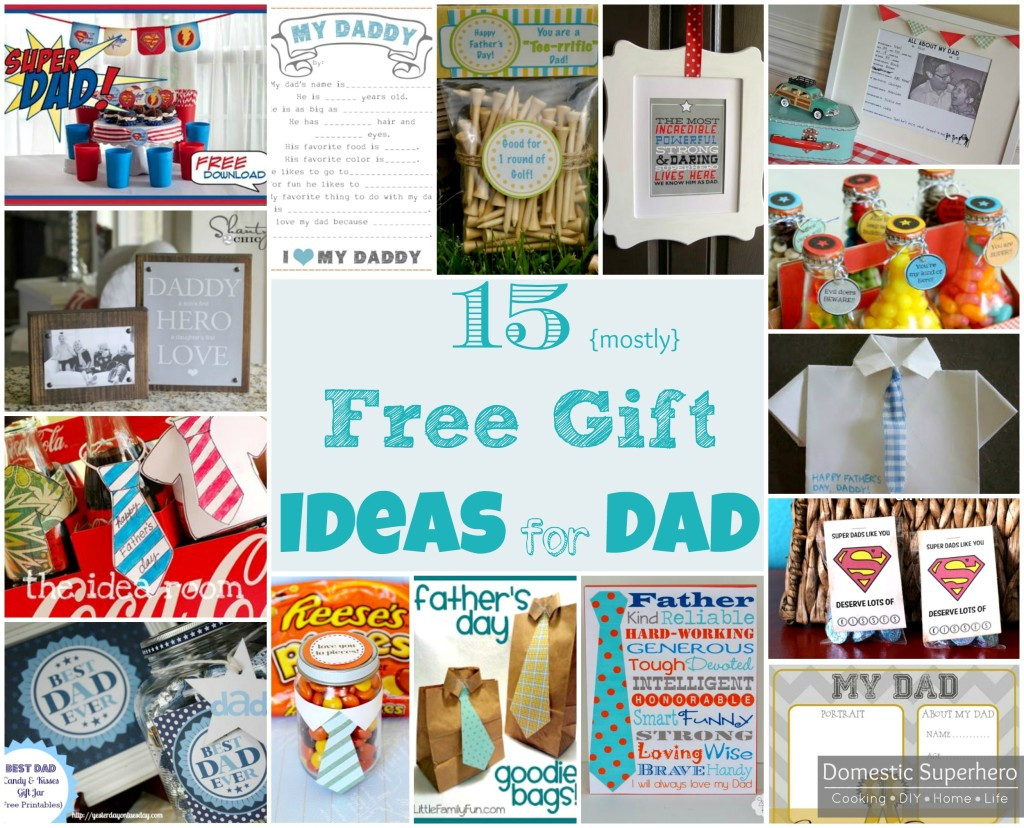 DIY Gift Ideas For Dads
 15 DIY Father s Day Gifts mostly free ideas • Domestic