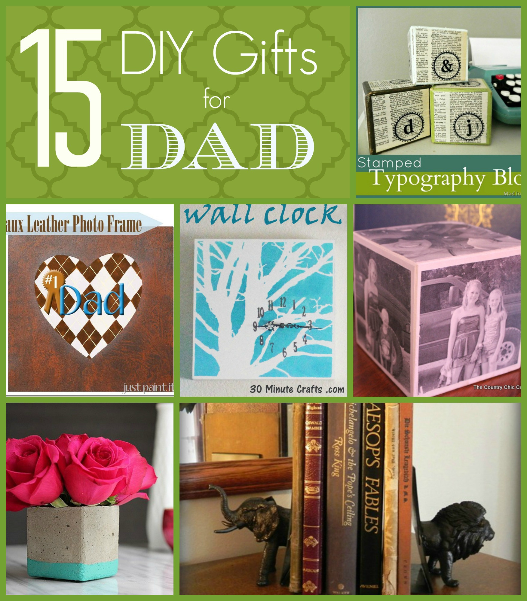 DIY Gift Ideas For Dads
 15 DIY Gift Ideas for Dad Just Paint It Blog