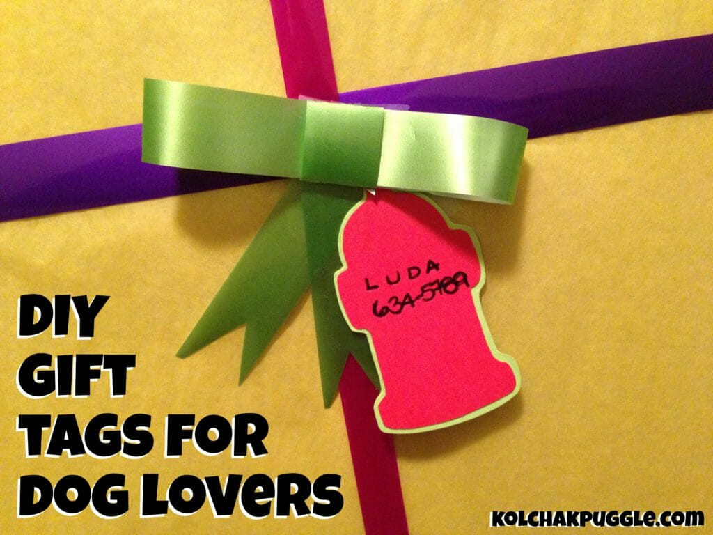 DIY Gifts For Dog Lovers
 DIY Gift Tags for Dog Lovers Kol s Notes