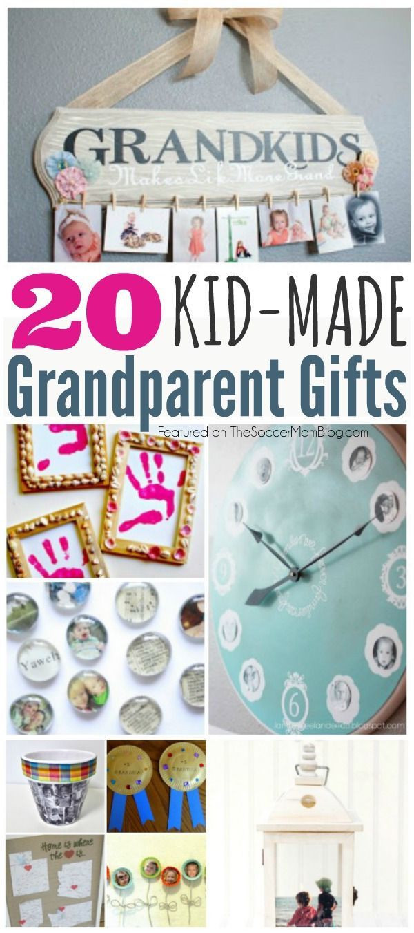 DIY Gifts For Grandpa
 20 Kid Made Grandparent Gifts They ll Treasure Forever