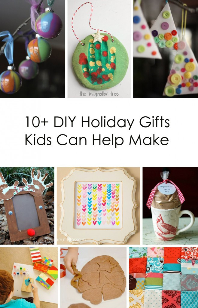 DIY Gifts For Kids
 Awesome Handmade Presents 10 DIY Holiday Gifts Kids Can