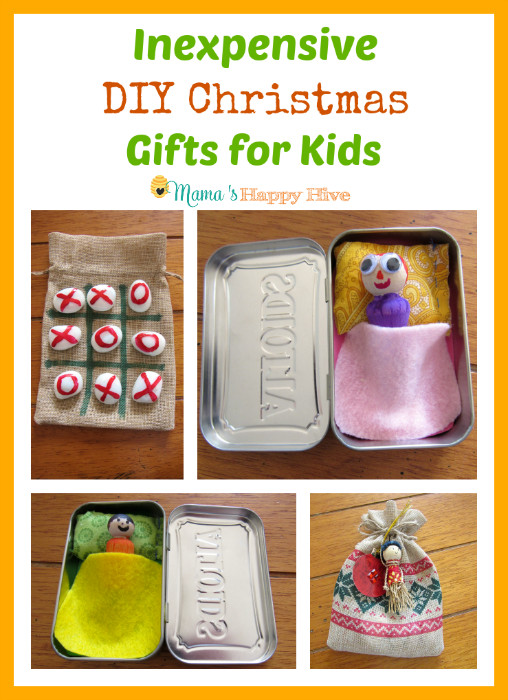 DIY Gifts For Kids
 Inexpensive DIY Christmas Gifts for Kids Mama s Happy Hive