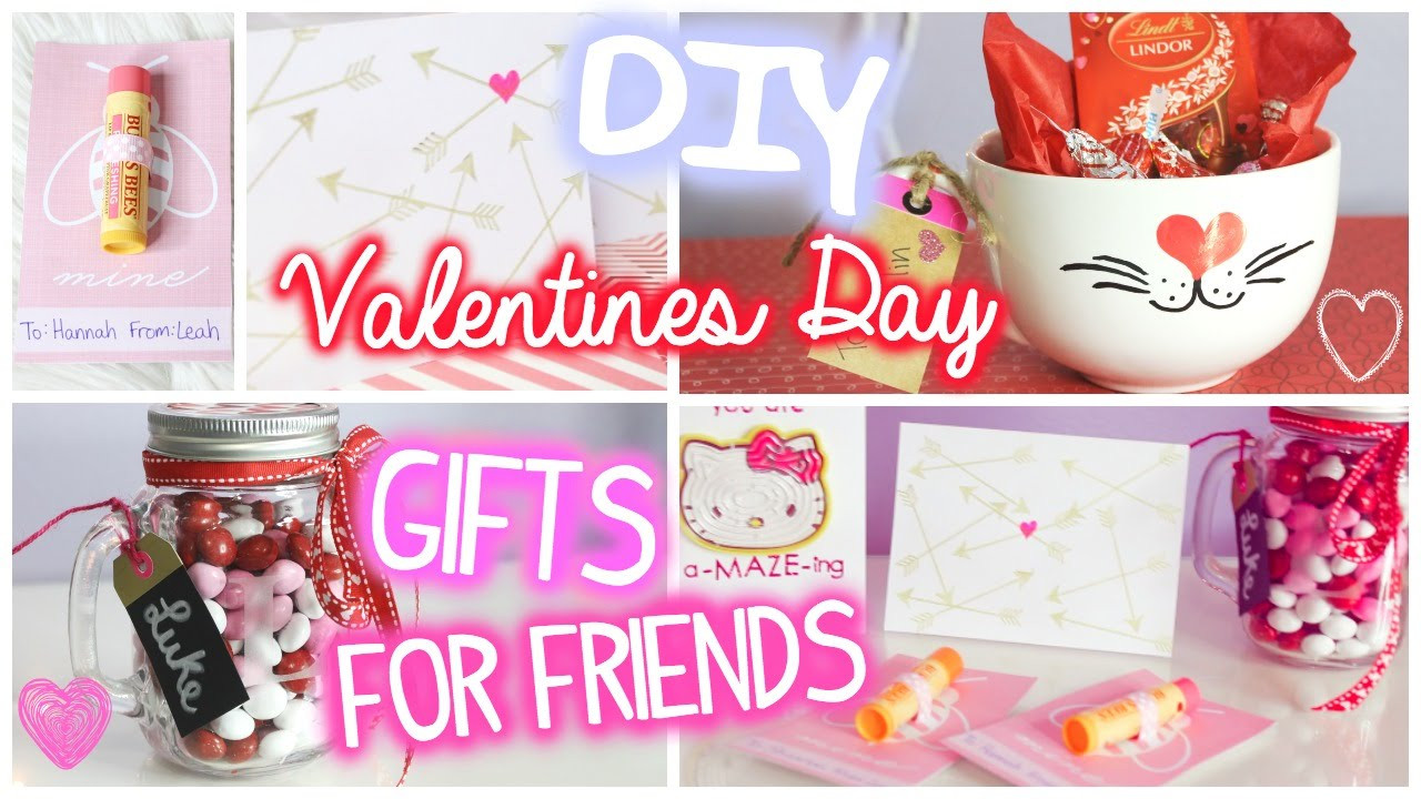 DIY Gifts Ideas For Friends
 Valentines Day Gifts for Friends 5 DIY Ideas