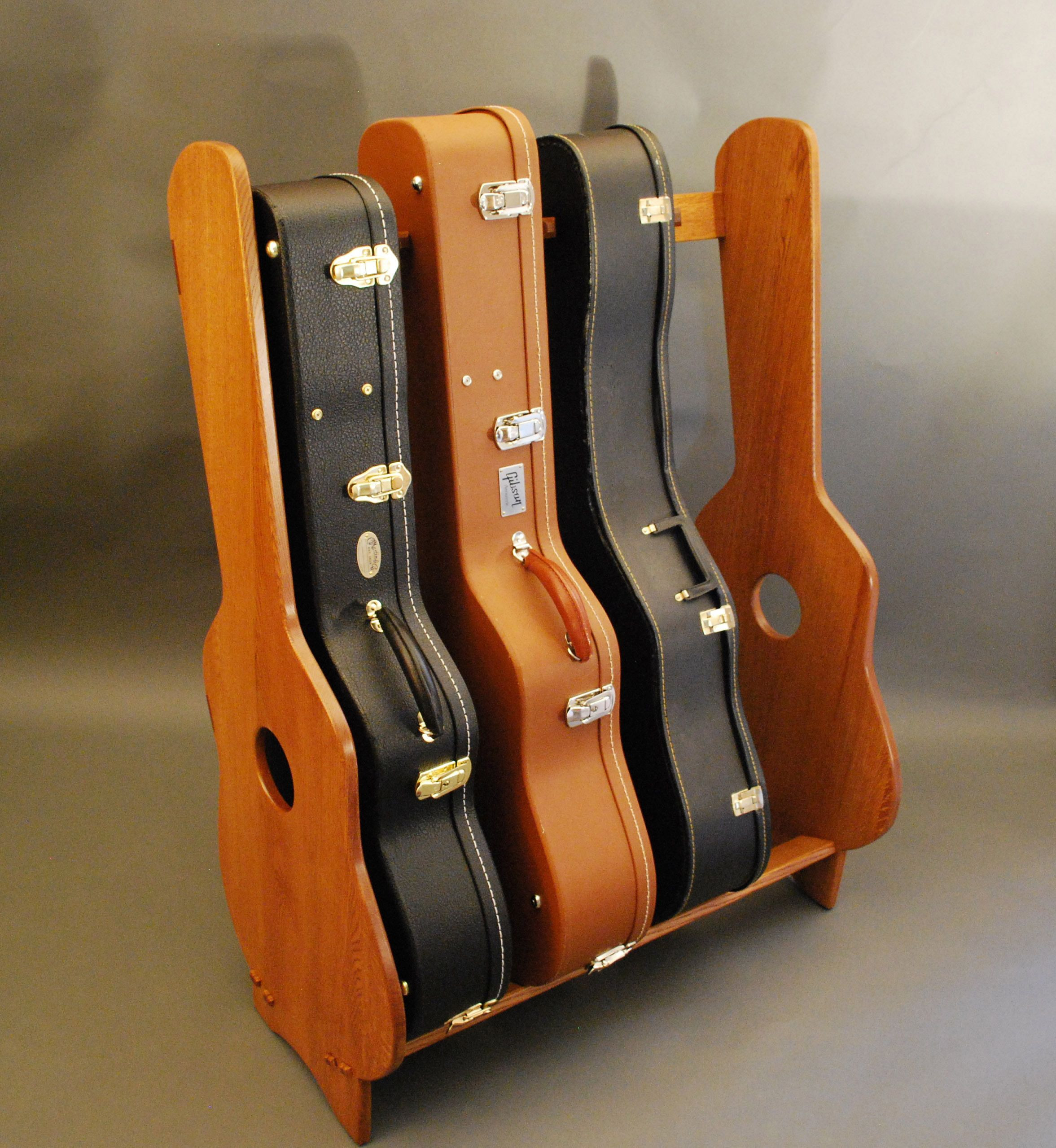 DIY Guitar Case Rack
 Guitar rack