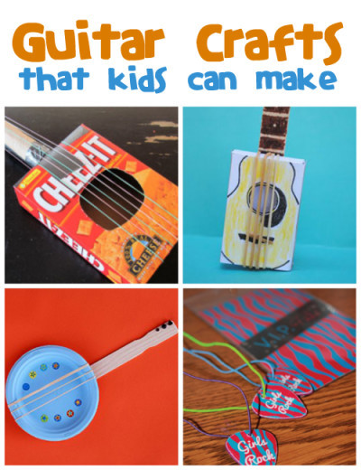 DIY Guitar For Kids
 20 Simple Cardboard Box Activities for Kids