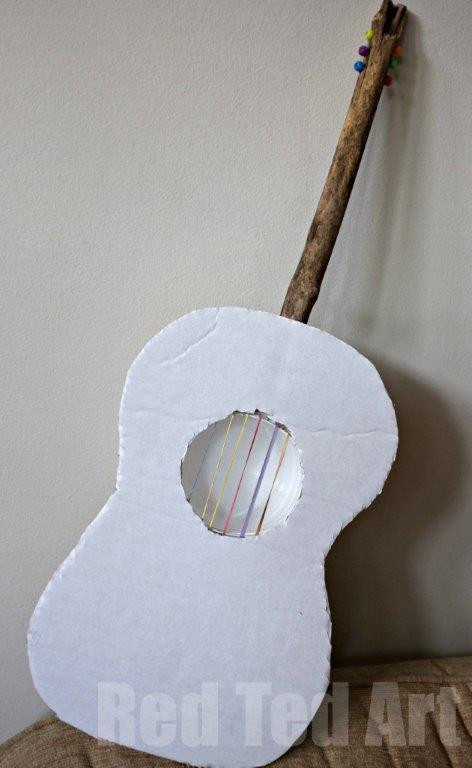 DIY Guitar For Kids
 How To Make a Guitar with Kids Red Ted Art s Blog