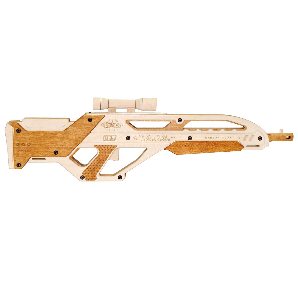 DIY Gun Kit
 DIY Toy Gun Invader s Rifle Wooden Model by T A R G