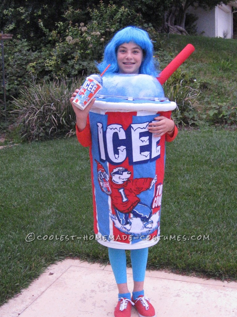 DIY Halloween Costumes For 11 Year Olds
 Coolest Life Sized Homemade Icee Costume for a Girl