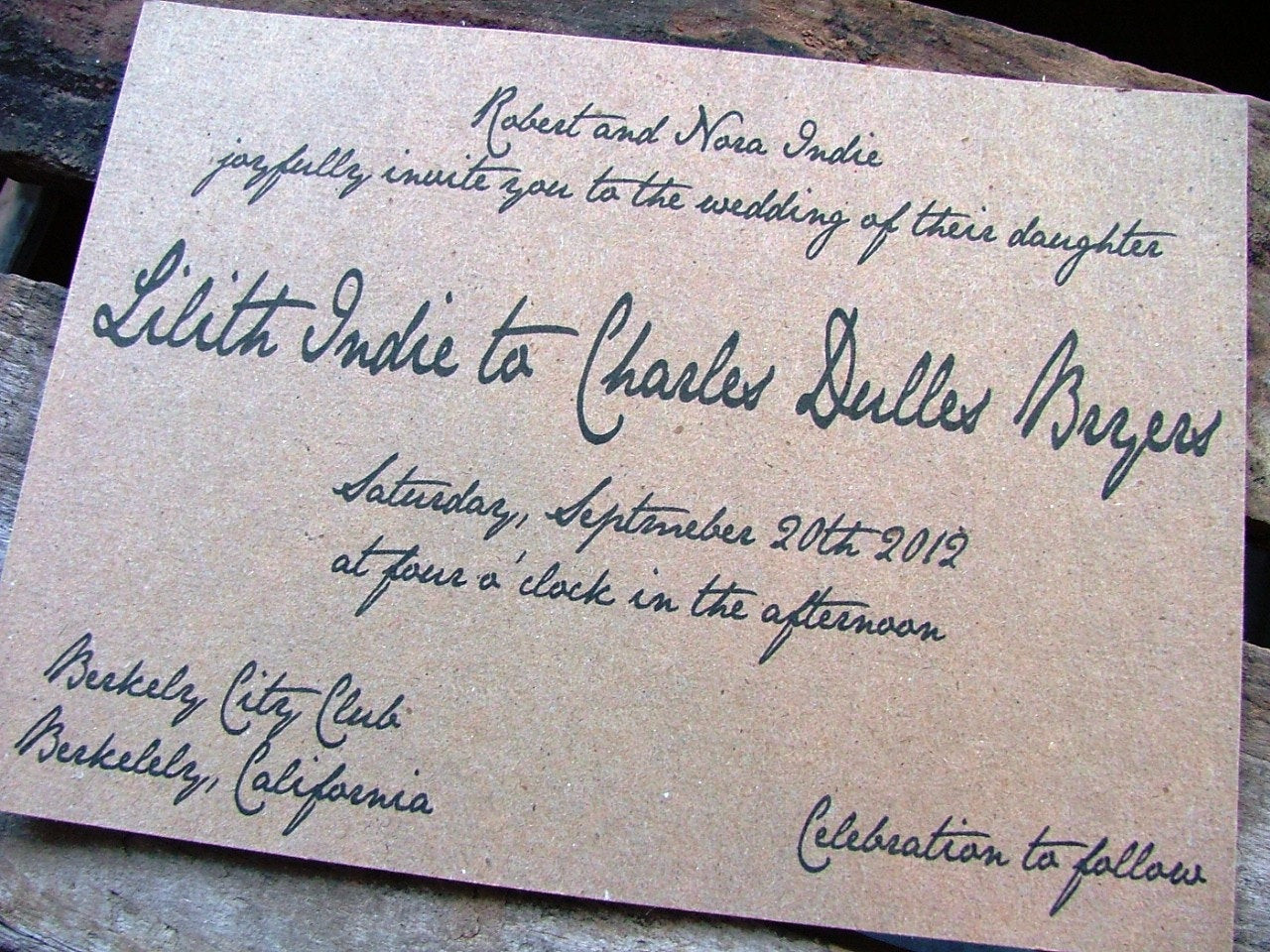 DIY Handwritten Wedding Invitations
 wedding invitations handwritten wedding invites