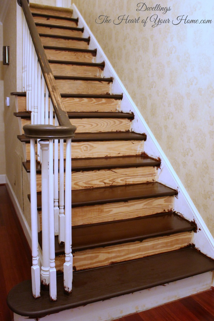 DIY Hardwood Staircase
 Carpet to Wood Staircase Update