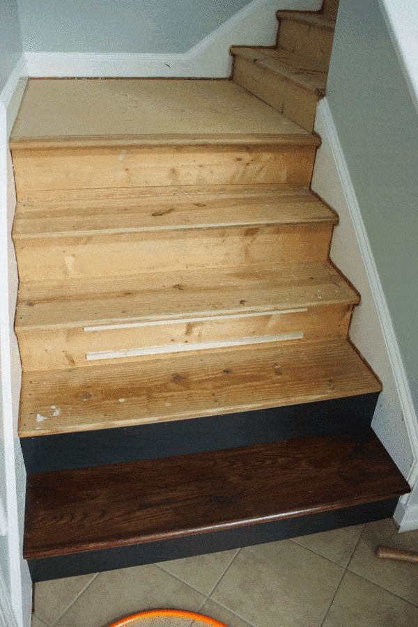 DIY Hardwood Staircase
 DIY Staircase Makeover