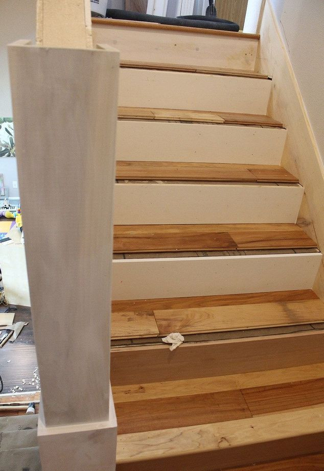 DIY Hardwood Staircase
 DIY Staircase Remodel