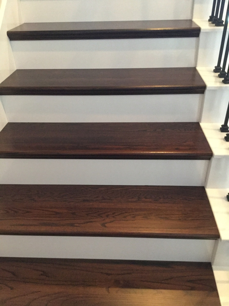 DIY Hardwood Staircase
 DIY Wood Plank Stairs