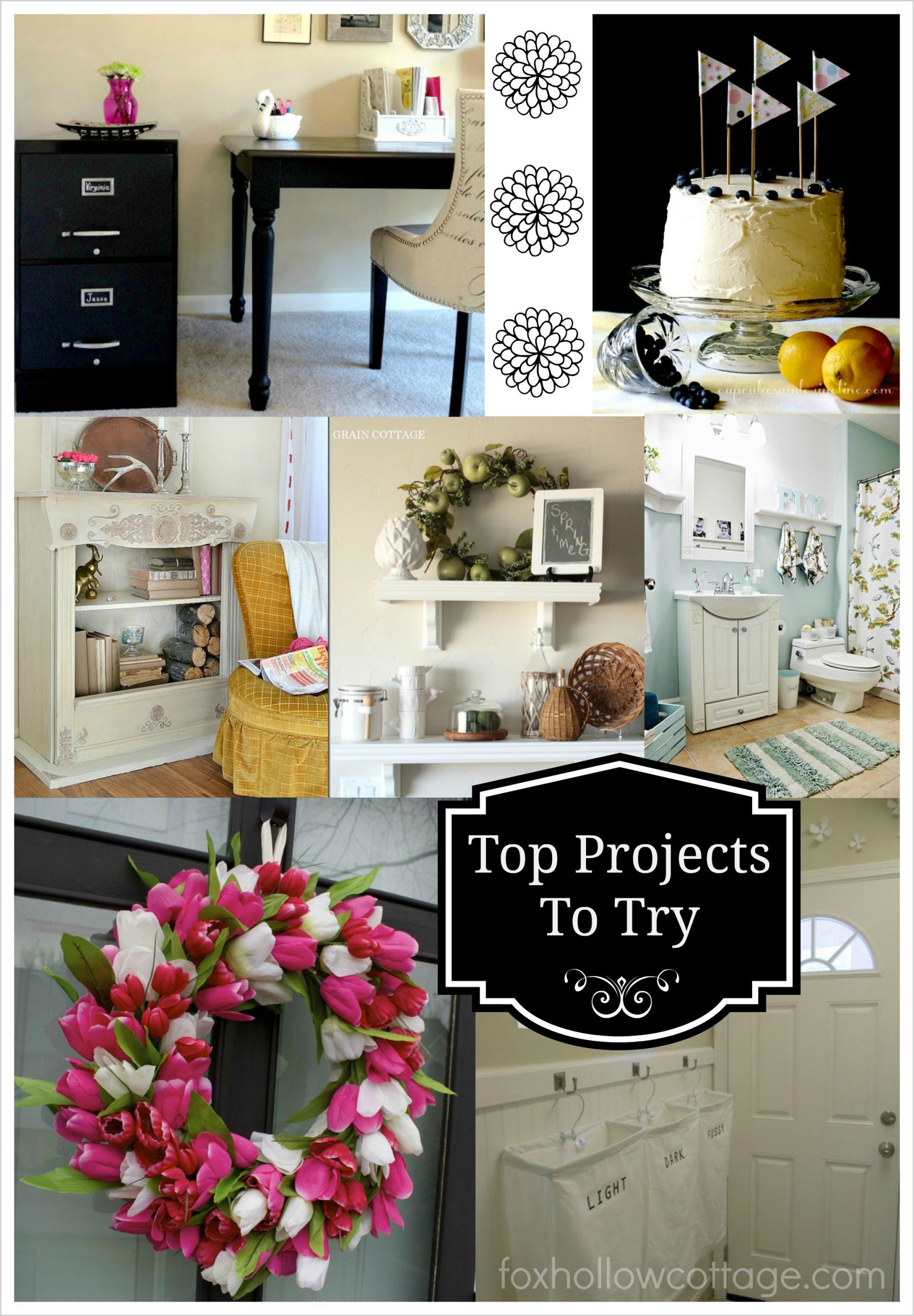 DIY Home Decorating Blogs
 Power Pinterest Link Party and Friday Fav Features 