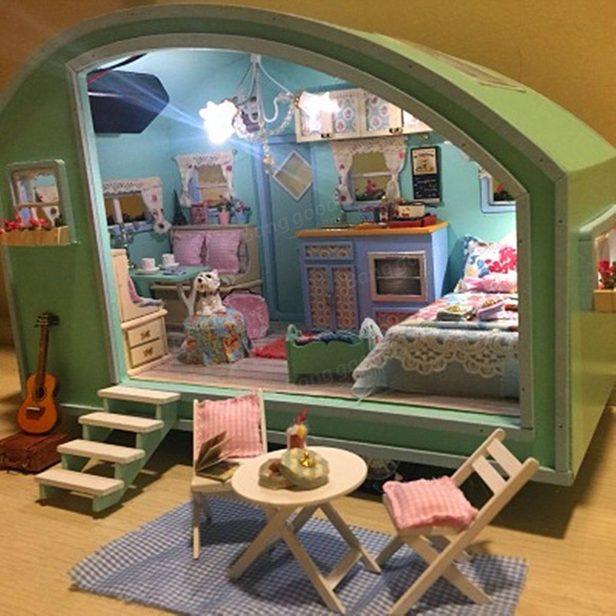 DIY Home Kit
 cuteroom a 016 time travel diy wooden dollhouse miniature