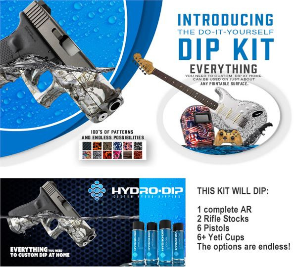 DIY Hydro Dip Kit
 DIY Dip Kits