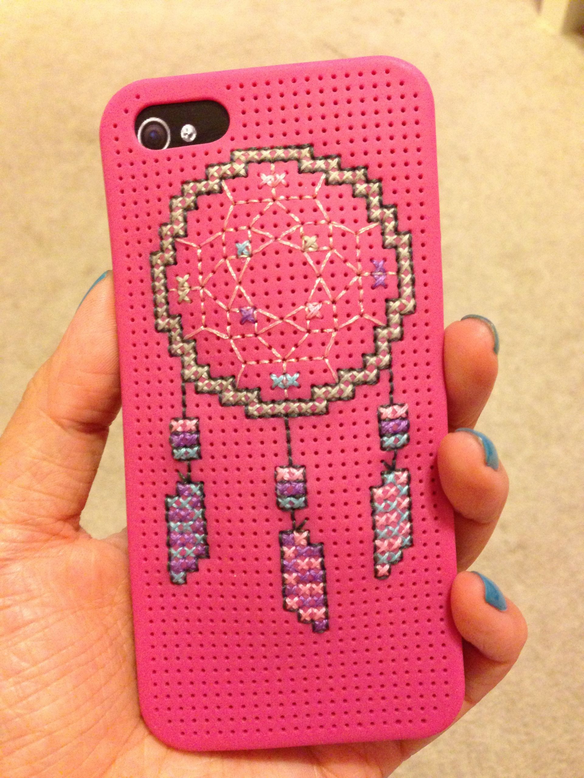 DIY Iphone Case Kit
 DIY cross stitch iPhone case Download the hobby lobby app